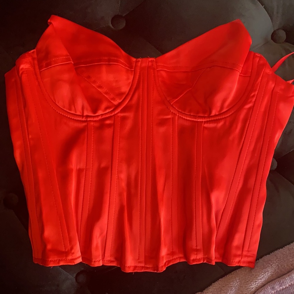Red corset